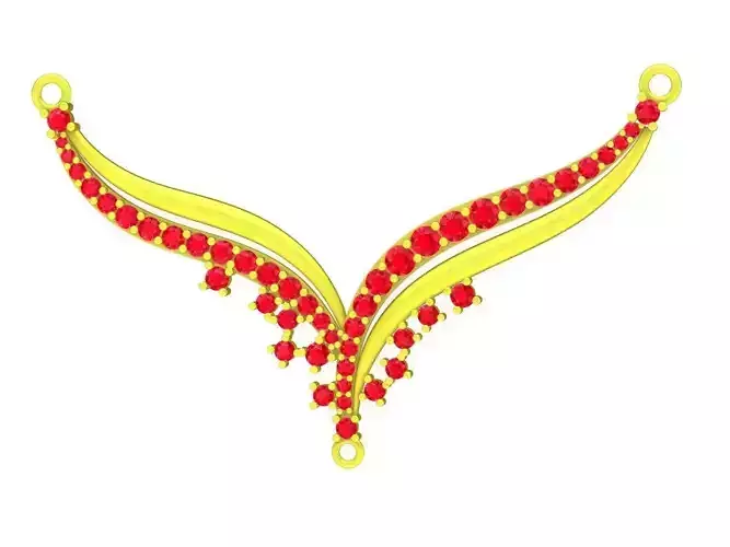 6290 Fashion Diamond Necklace pendant