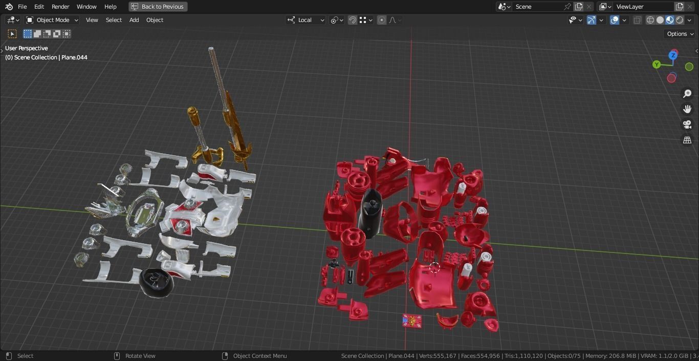 Acticulated Figure Kamen Rider Ryudai and Ryuseioh 3D print model_2