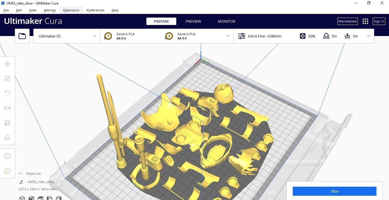 Acticulated Figure Kamen Rider Ryudai and Ryuseioh 3D print model_8
