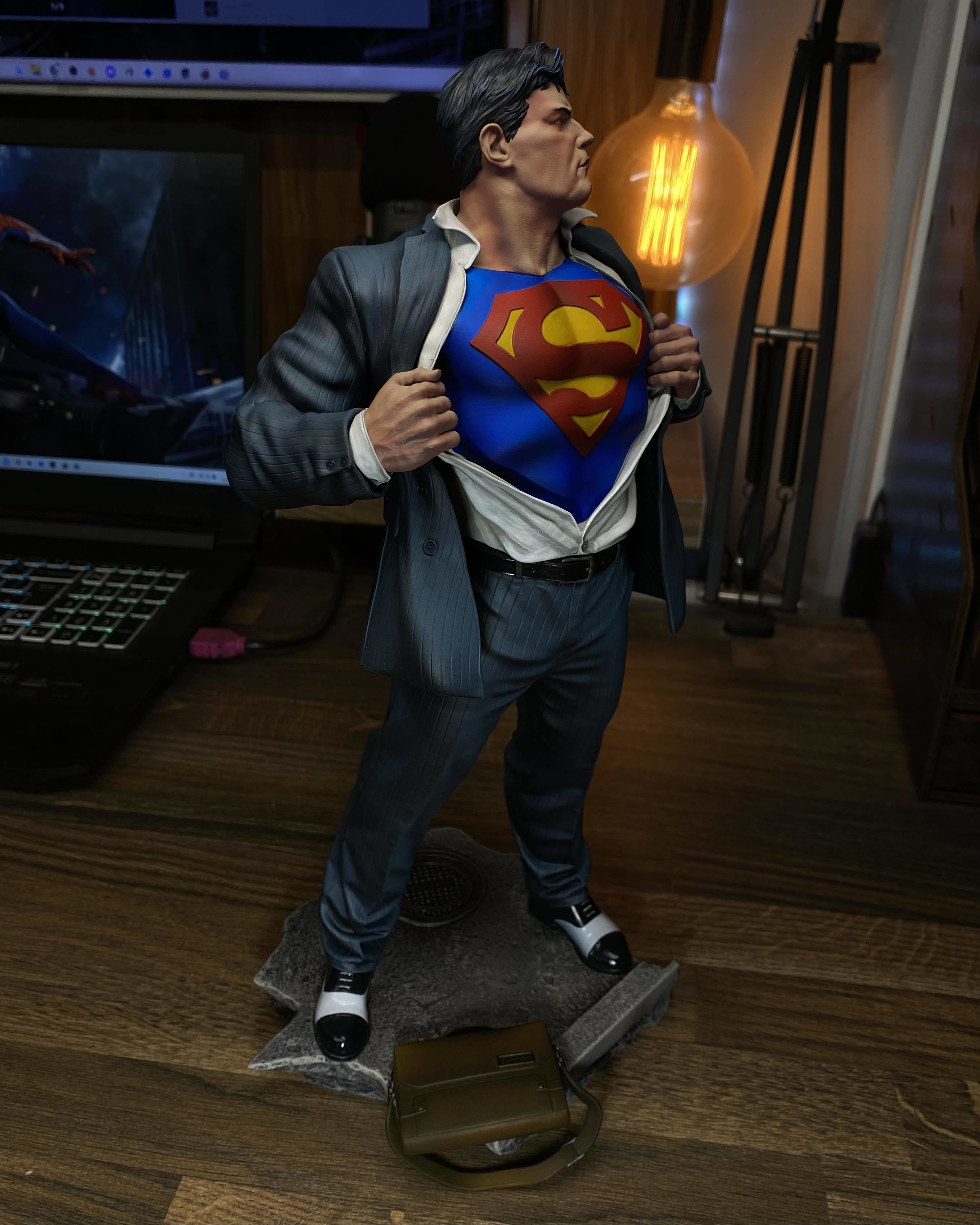 Superman 3D Print 3D print model_3
