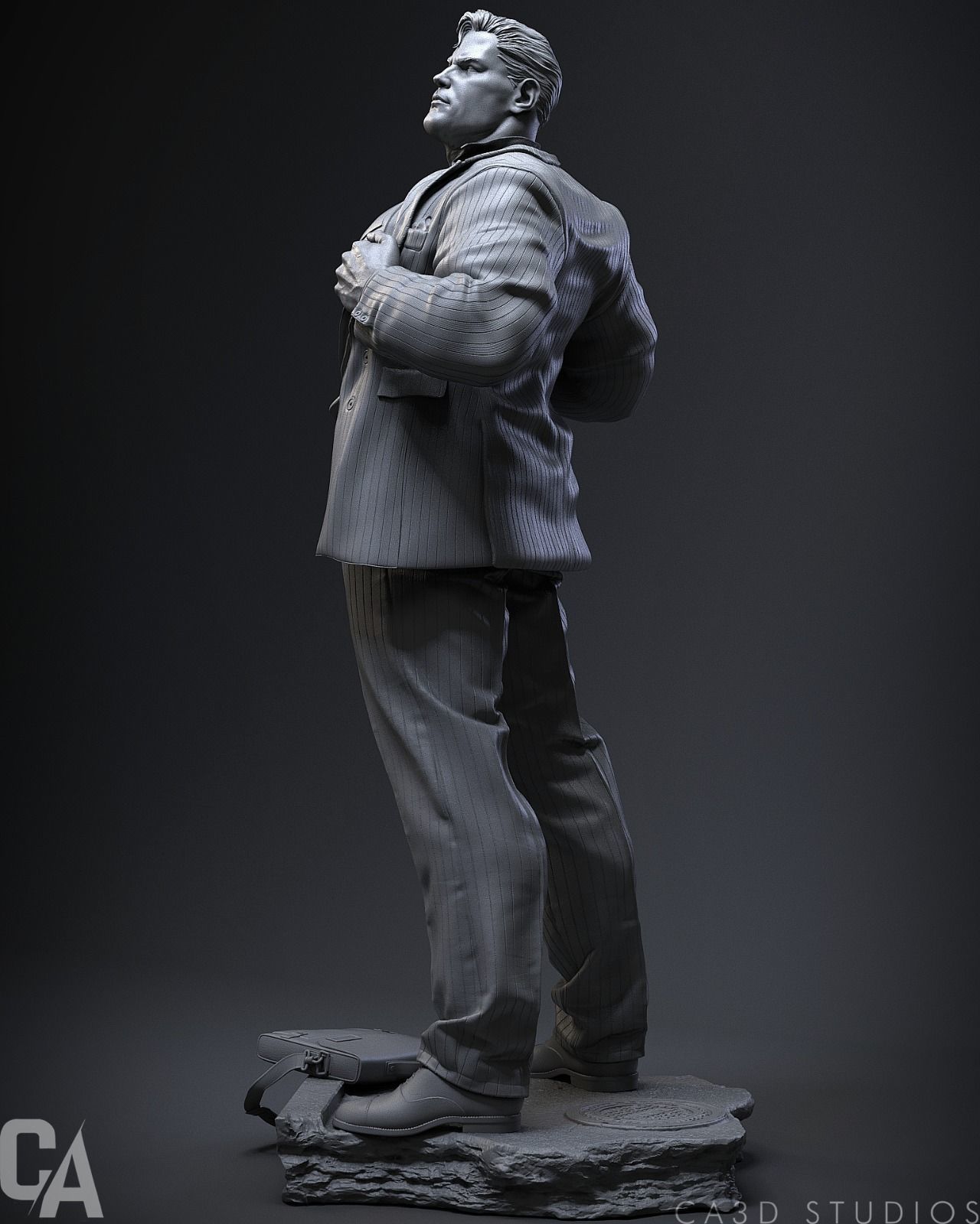 Superman 3D Print 3D print model_17