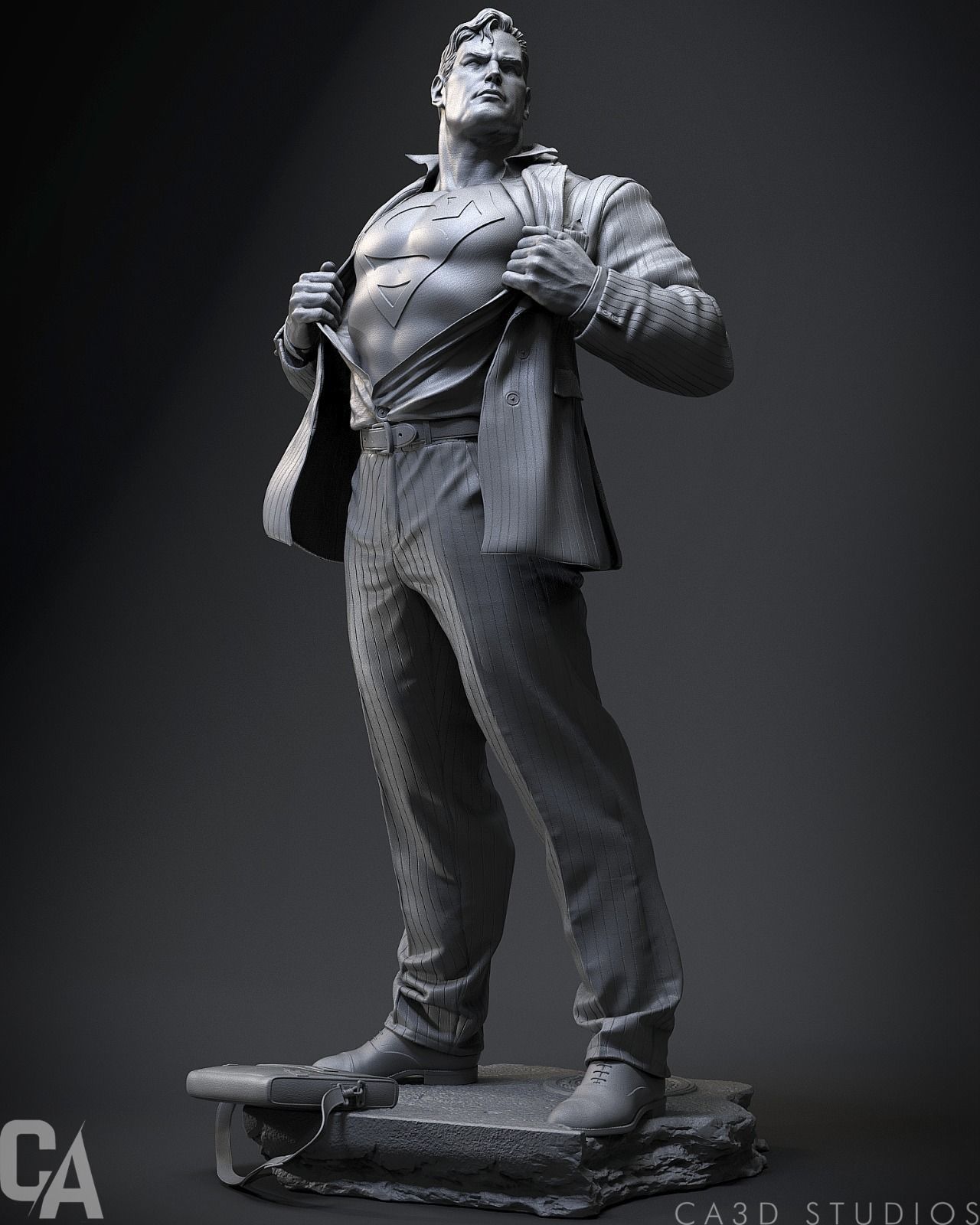 Superman 3D Print 3D print model_15