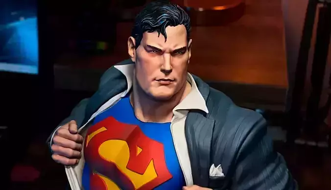 Superman 3D Print 3D print model