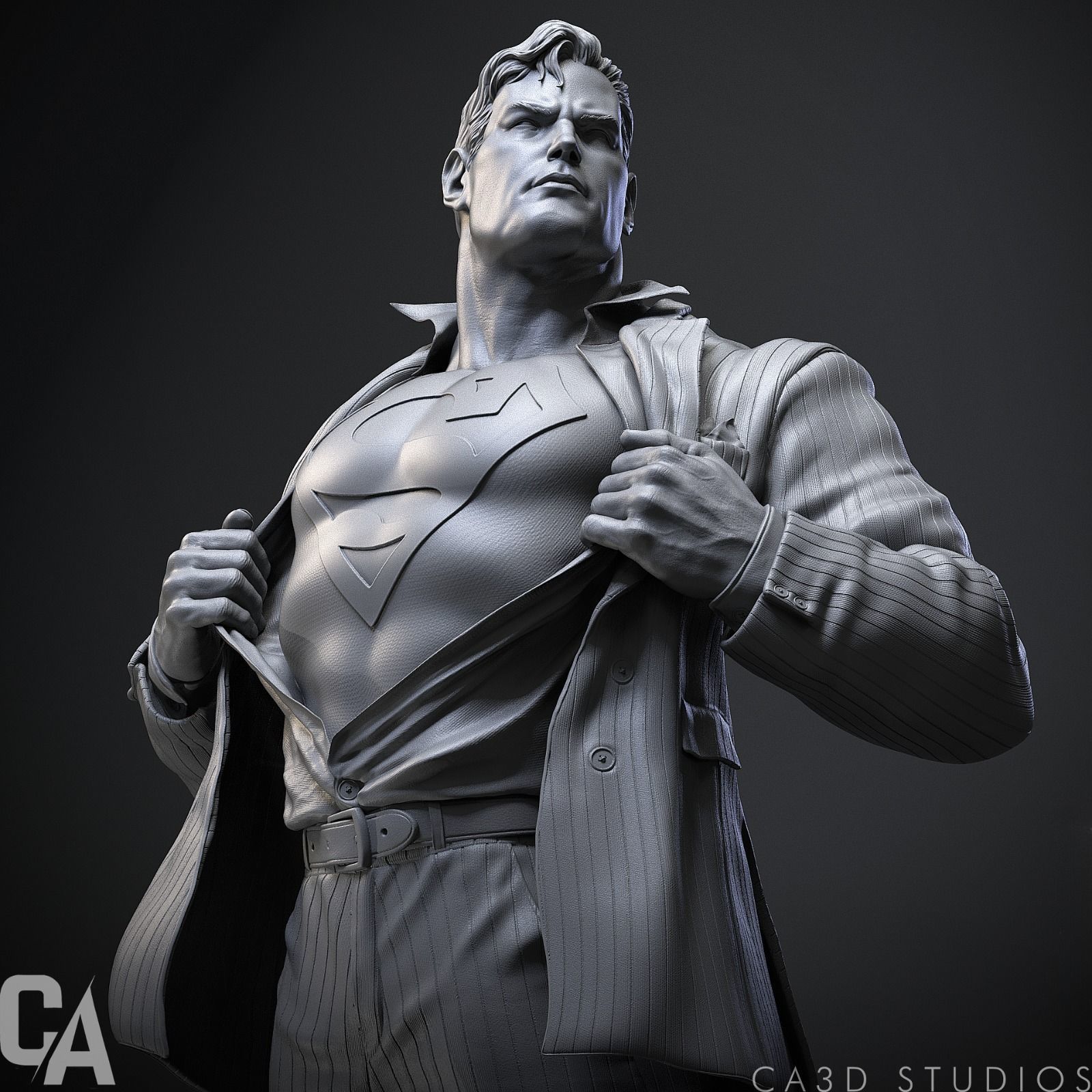 Superman 3D Print 3D print model_14
