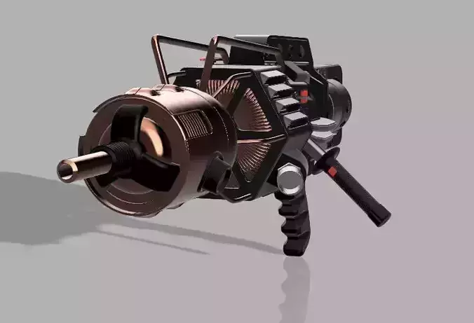 Black Mesa Tau Cannon 3D print model