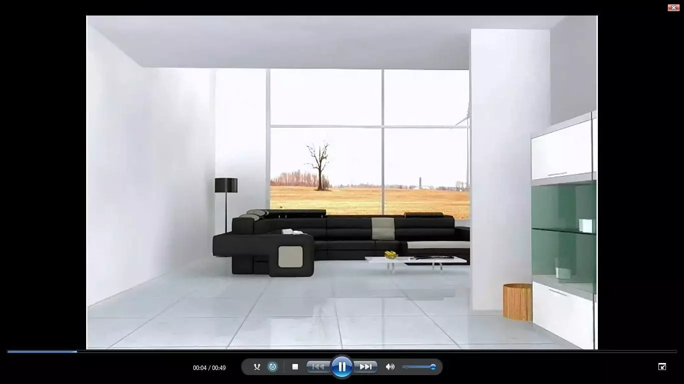 Interior with Animation Setting Free 3D model_0
