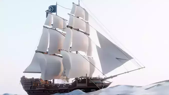 Pirate Ship  3D model