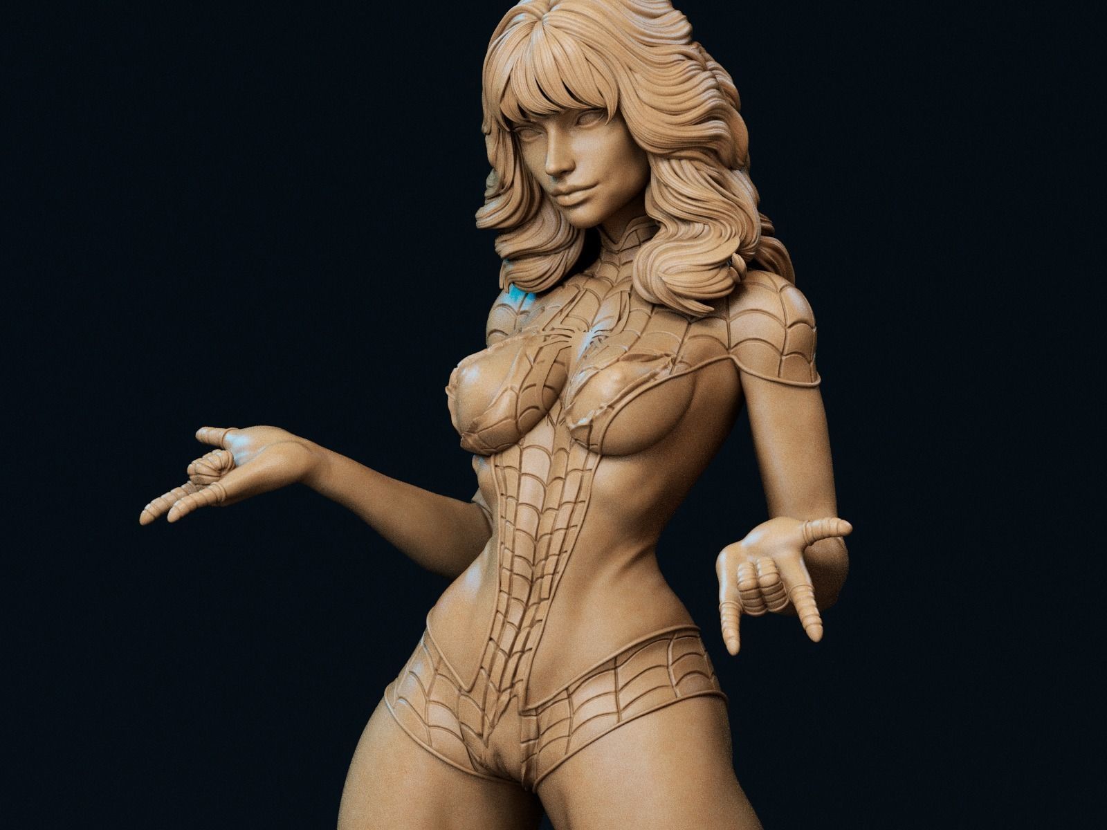 Spinneret Mary Jane NSFW 3D Print 3D print model_4