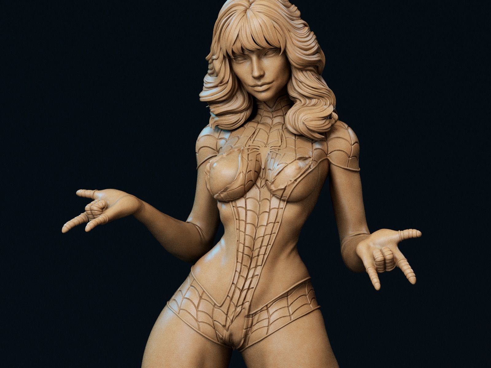 Spinneret Mary Jane NSFW 3D Print 3D print model_3