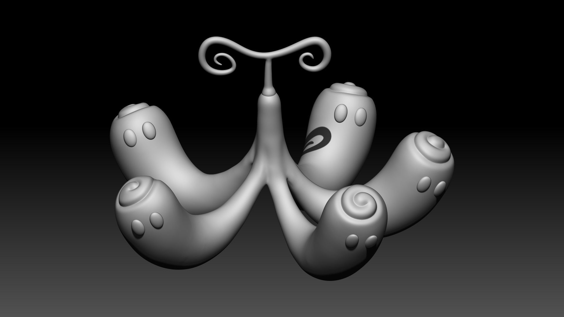 Horo Horo no Mi One Piece Devil Fruit 3D print model_7