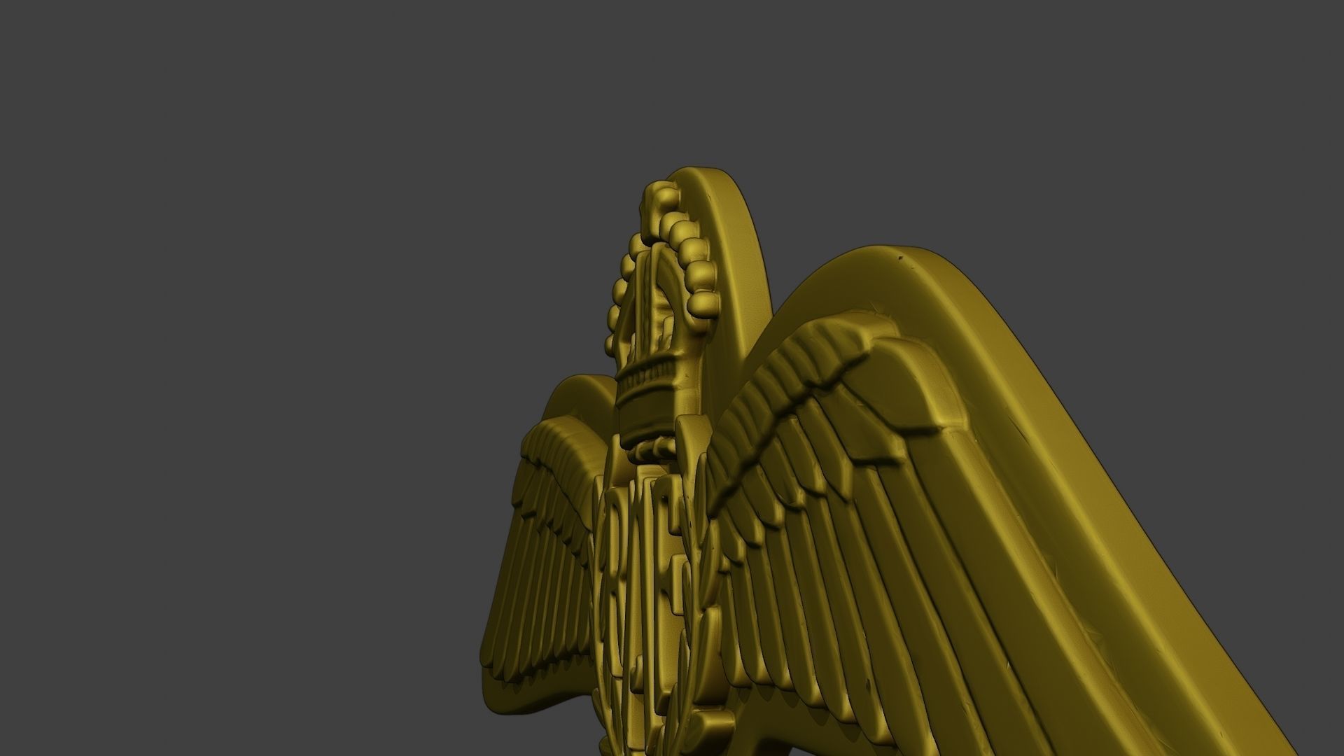 WW2 British Royal Air Force Wings I 3D print model_17