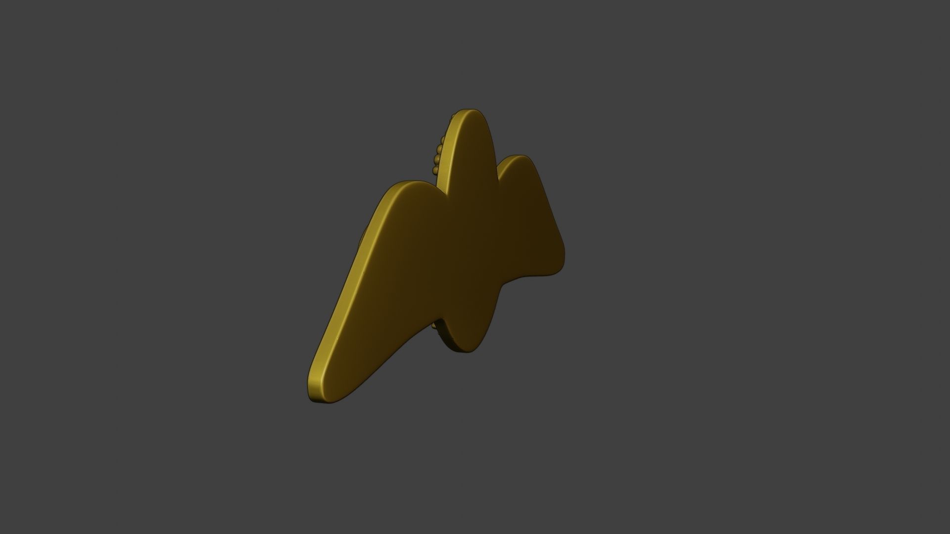 WW2 British Royal Air Force Wings I 3D print model_4