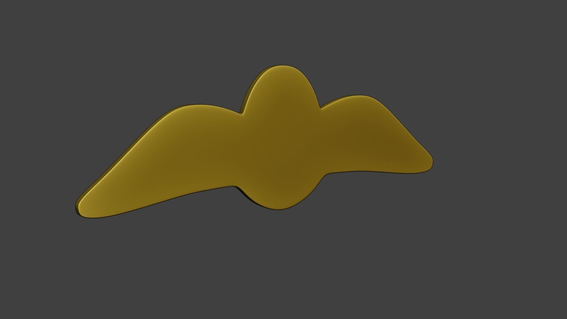 WW2 British Royal Air Force Wings I 3D print model_5