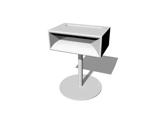 Power-Free Loudspeaker Cell Phone Stand - 3D Printable Model