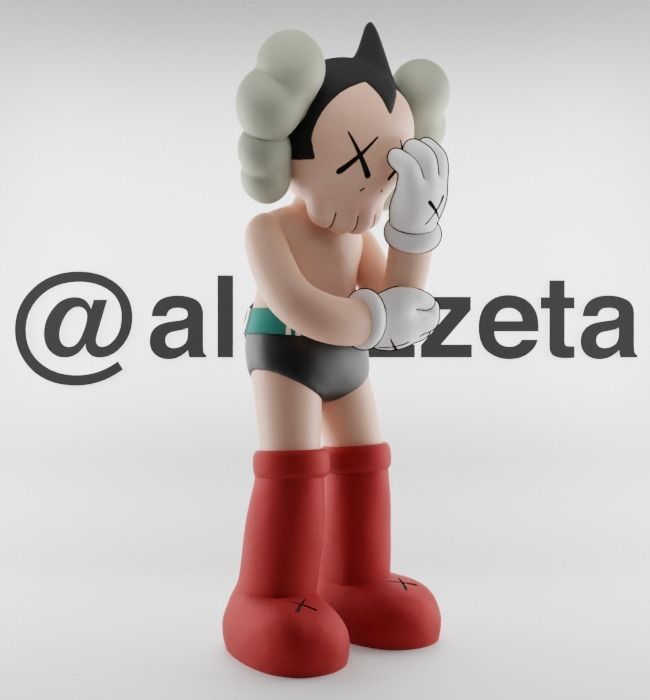 Kaws Astroboy x Megaman for Print 3D print model_35
