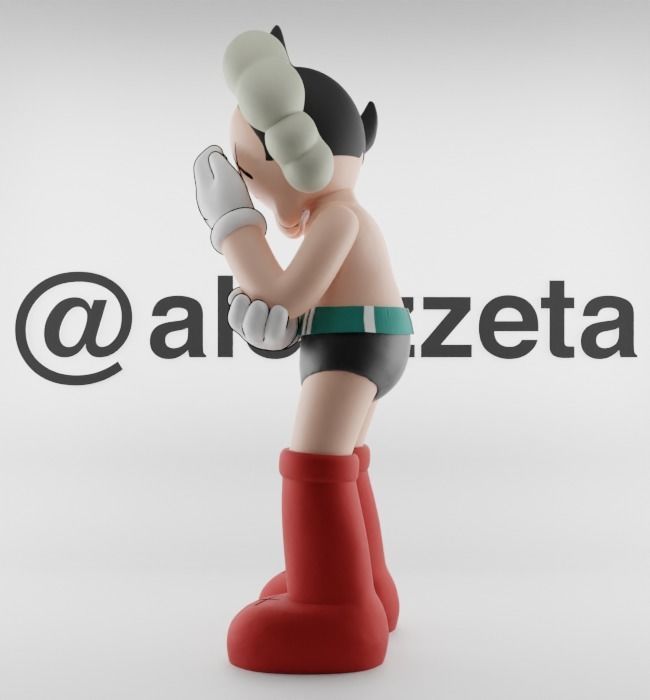 Kaws Astroboy x Megaman for Print 3D print model_24