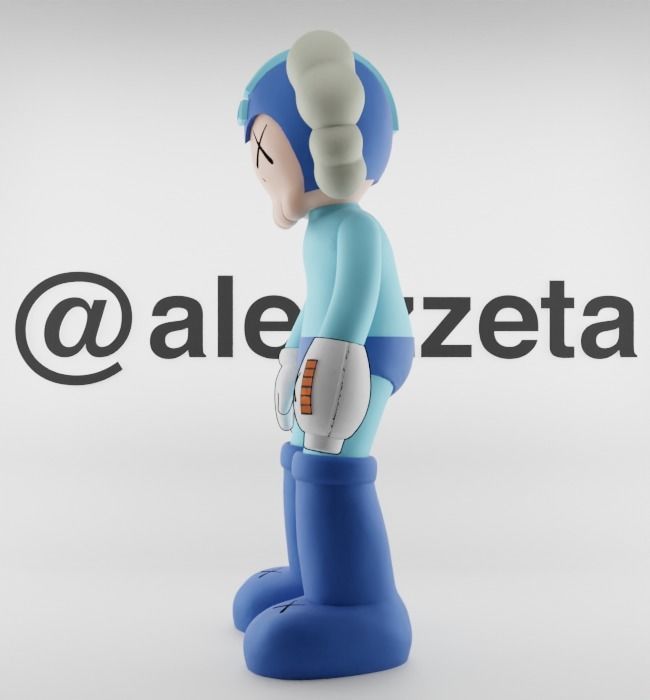 Kaws Astroboy x Megaman for Print 3D print model_5