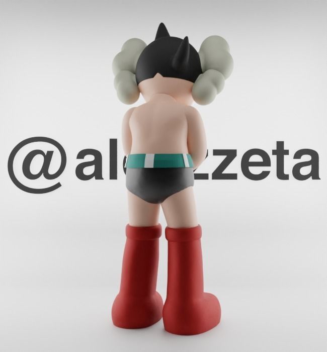 Kaws Astroboy x Megaman for Print 3D print model_29