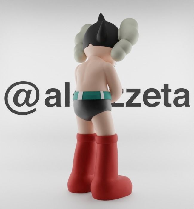 Kaws Astroboy x Megaman for Print 3D print model_30