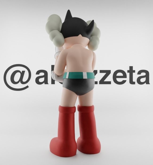 Kaws Astroboy x Megaman for Print 3D print model_27