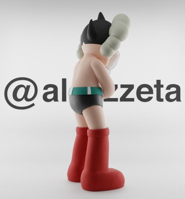 Kaws Astroboy x Megaman for Print 3D print model_31