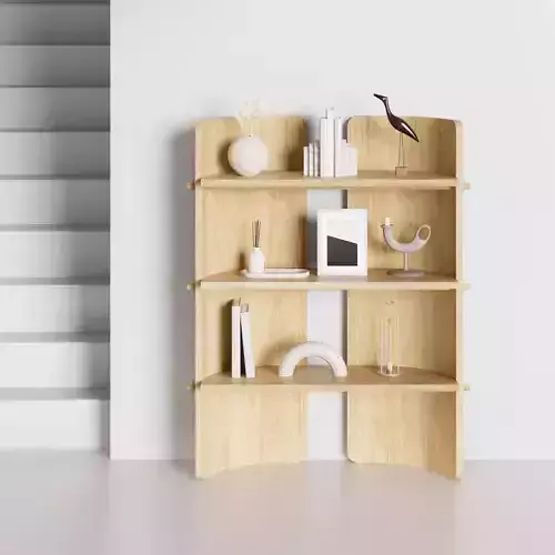 Oak Rack furniture and beautiful accesories