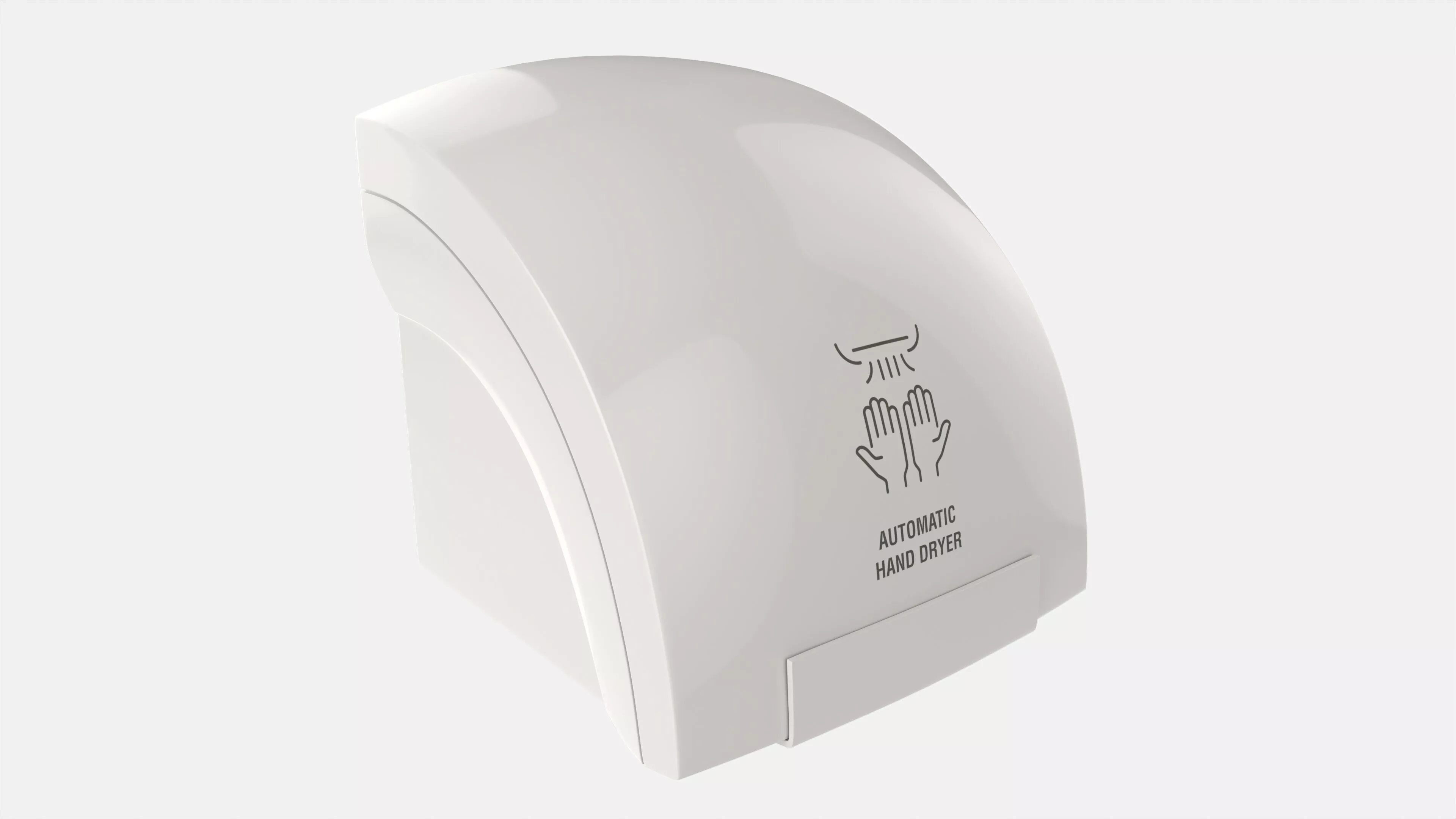 Automatic Air Hand Dryer 3D model