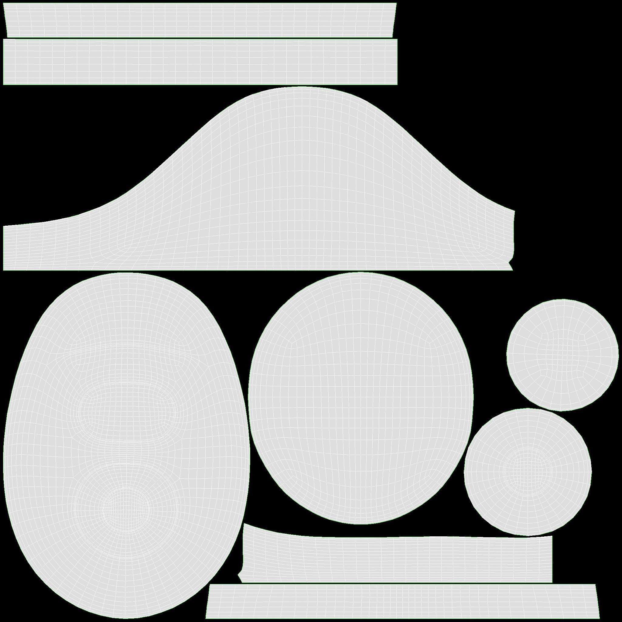 Bestway Inflatable Armchair with Footrest 3D model_10