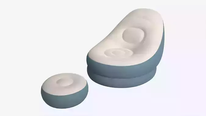 Bestway Inflatable Armchair with Footrest