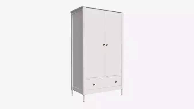 Ellipse Elit 2-door Wardrobe 3D model