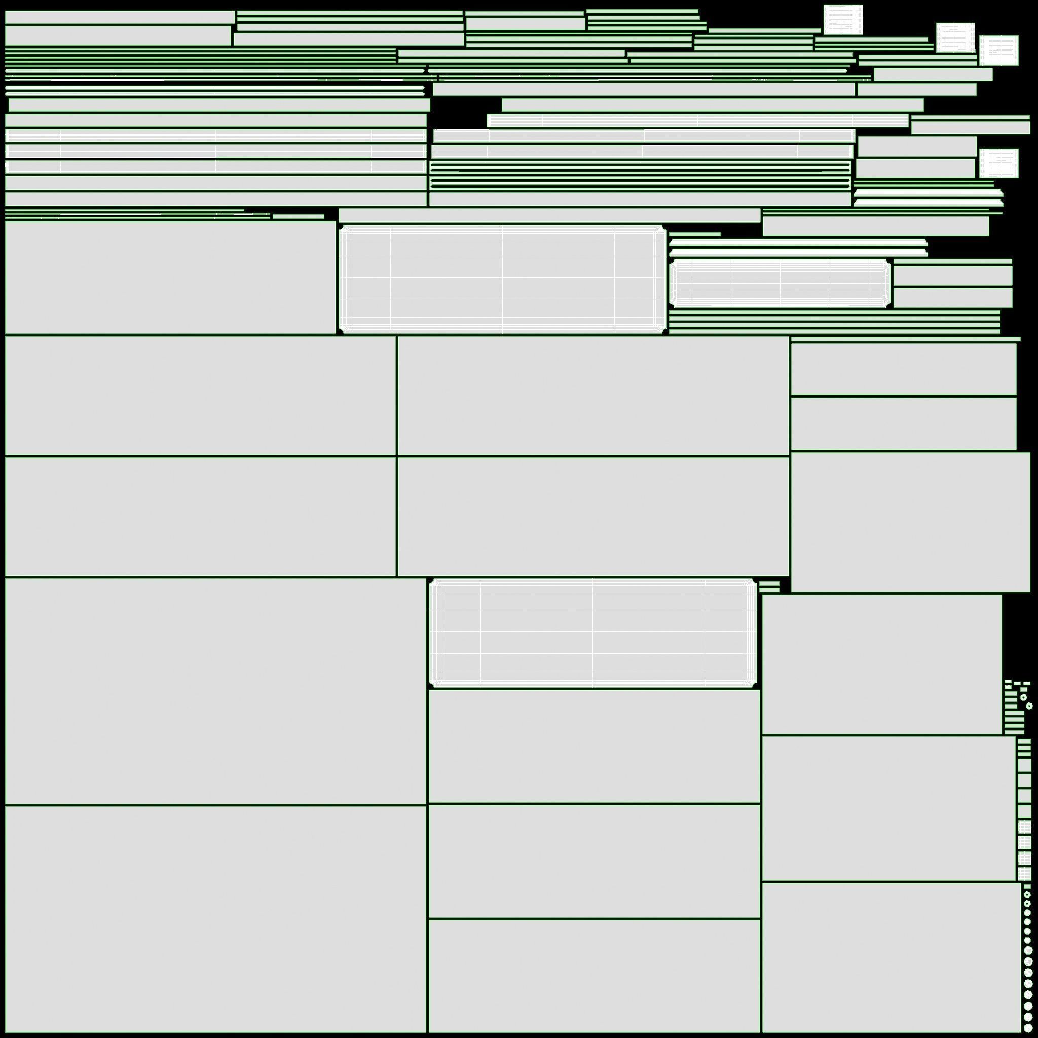 Ellipse Elit 2-door Wardrobe 3D model_10