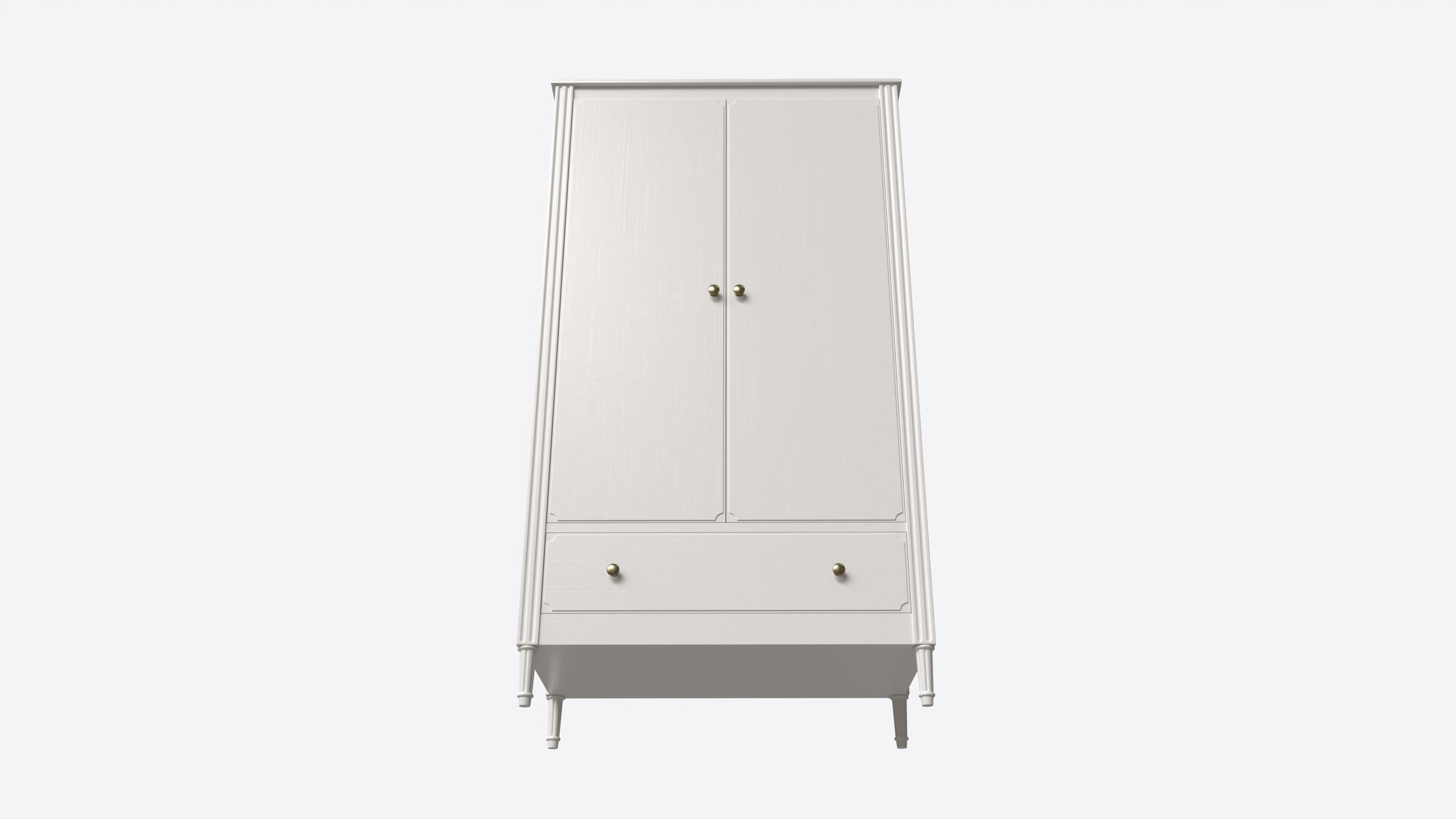 Ellipse Elit 2-door Wardrobe 3D model_3