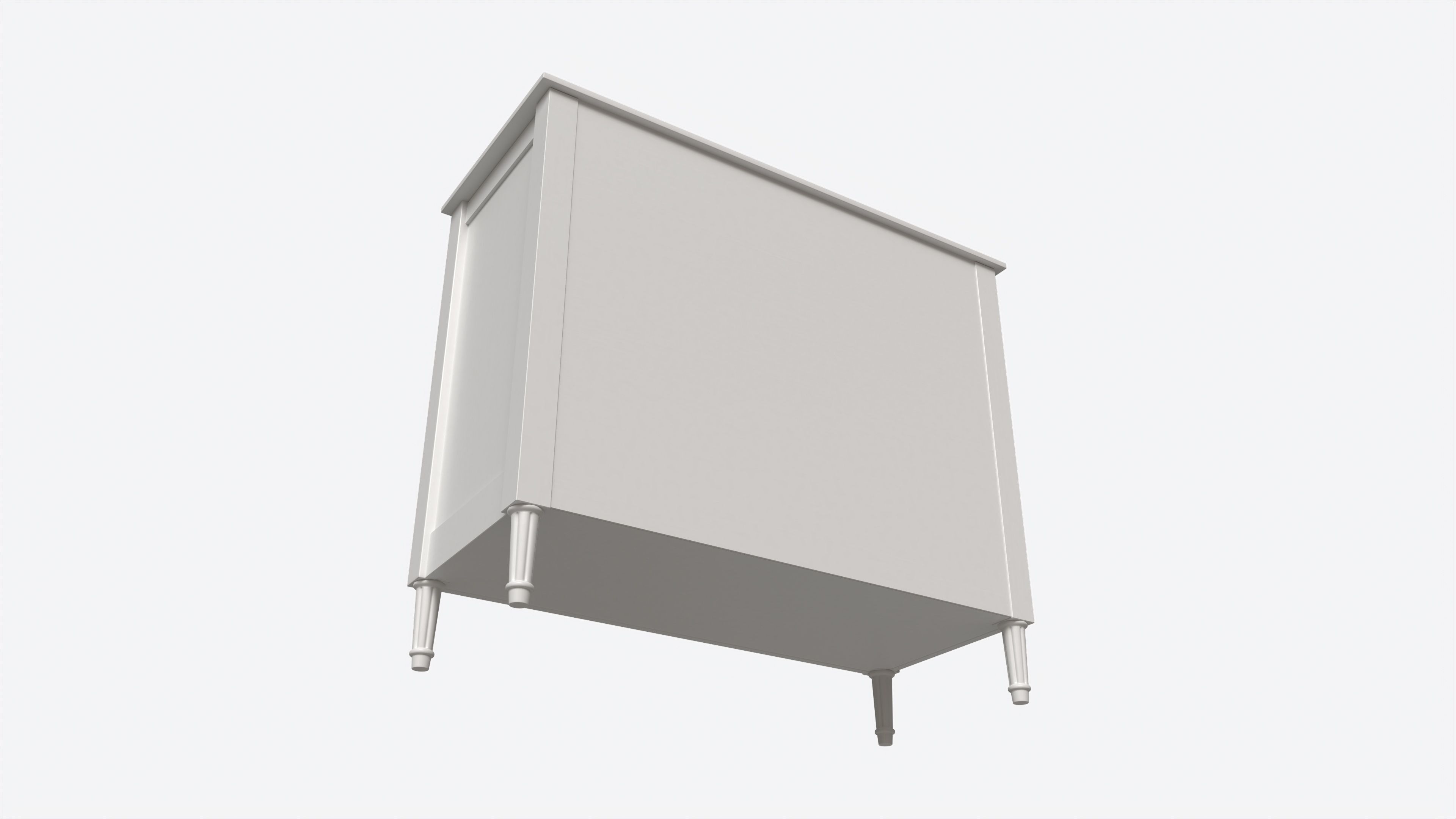 Ellipse Elit Chest of 4 Drawers 3D model_2