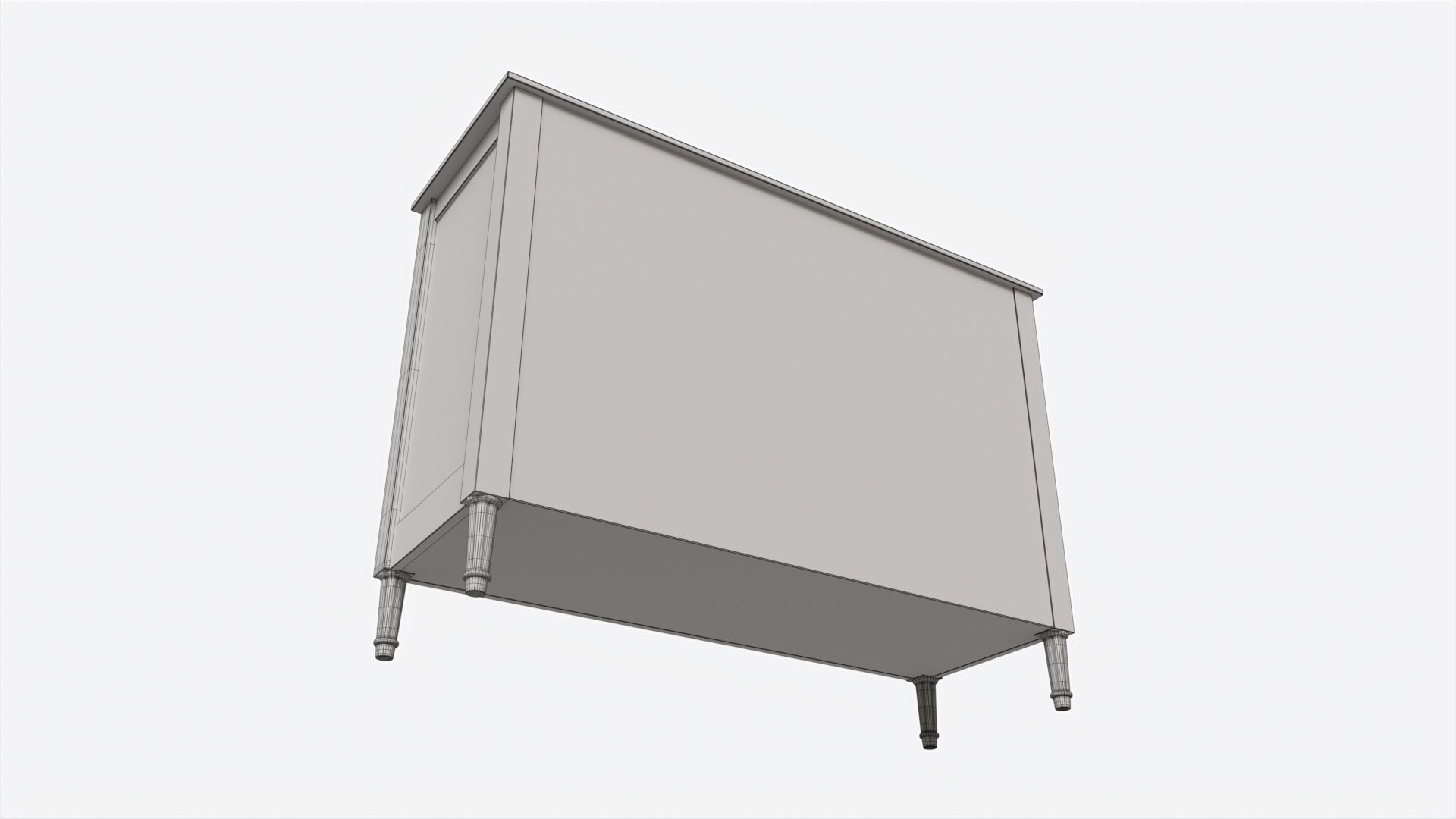 Ellipse Elit Chest of 8 Drawers 3D model_7