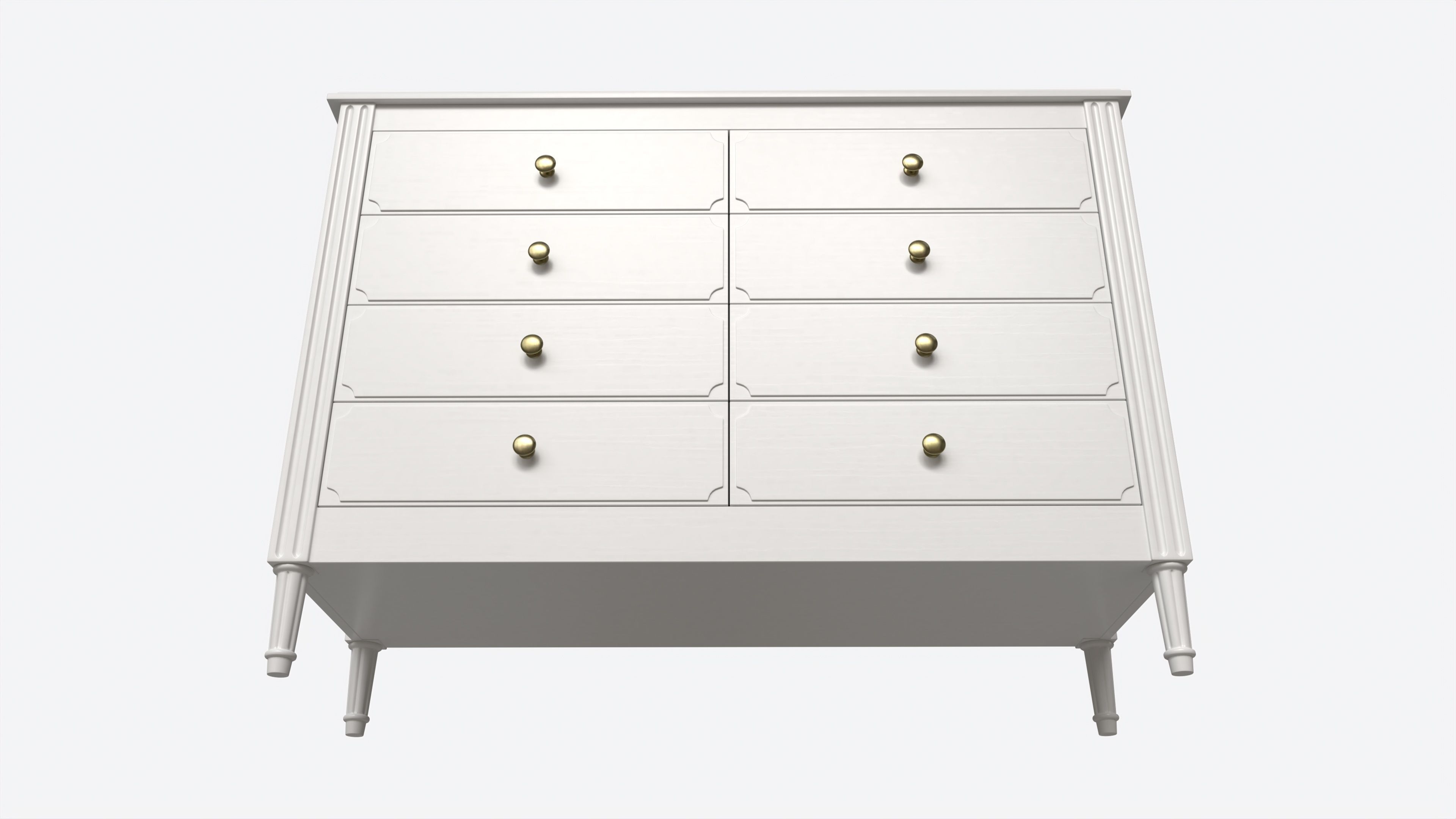 Ellipse Elit Chest of 8 Drawers 3D model_3