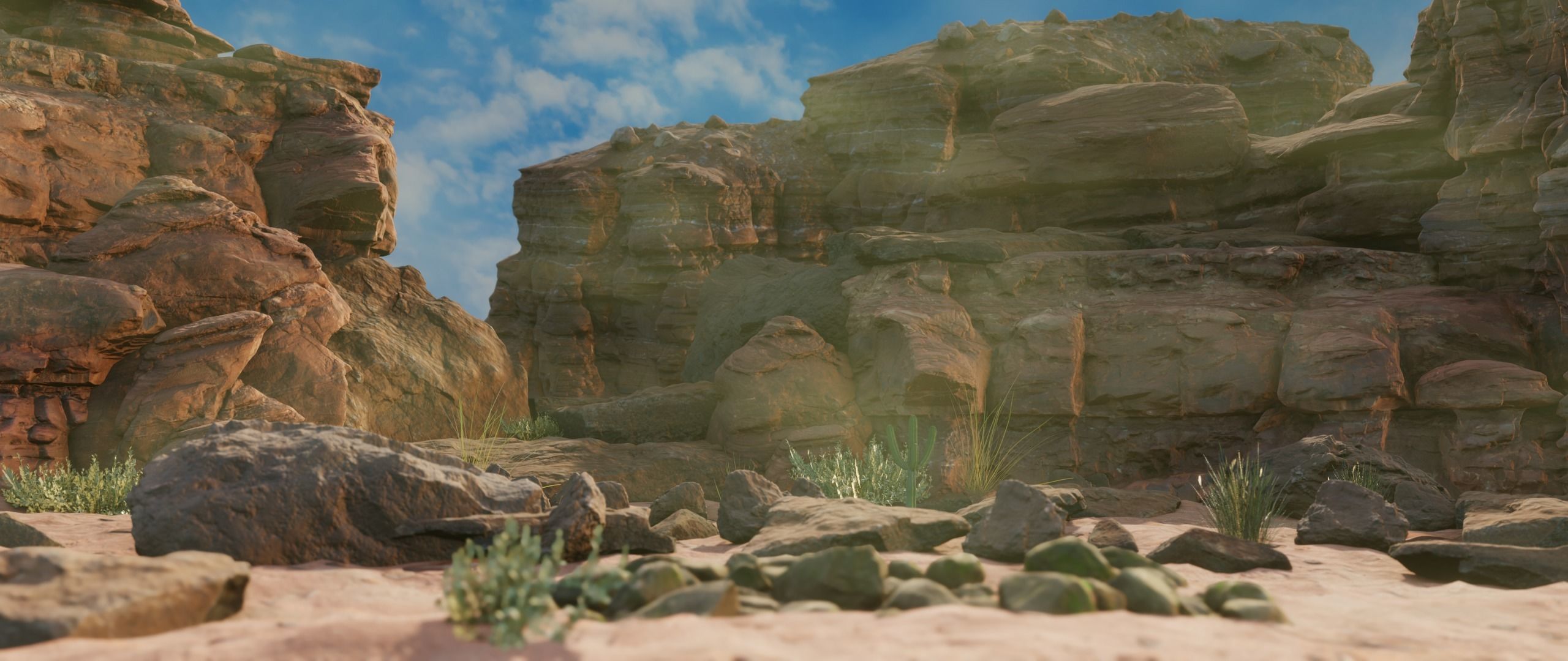 Dust  Environment  3D model_1