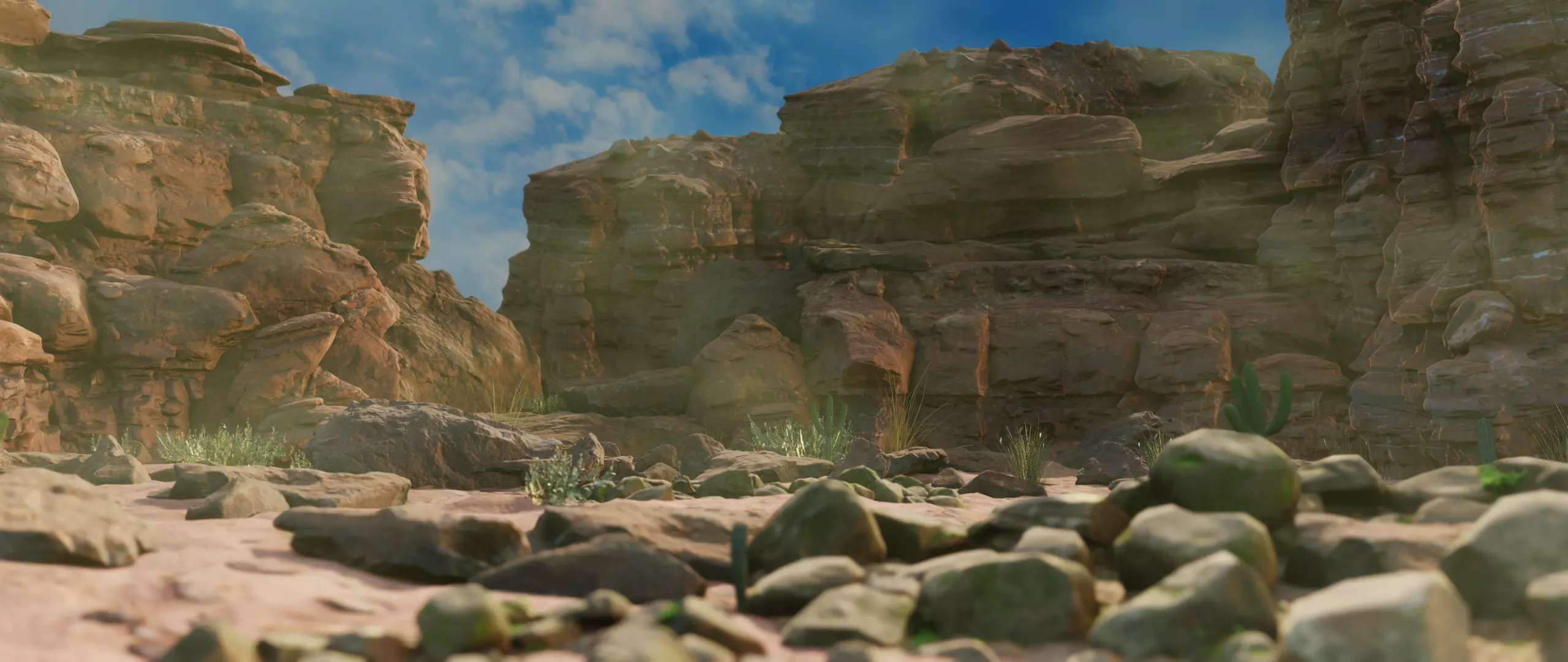 Dust  Environment  3D model_0