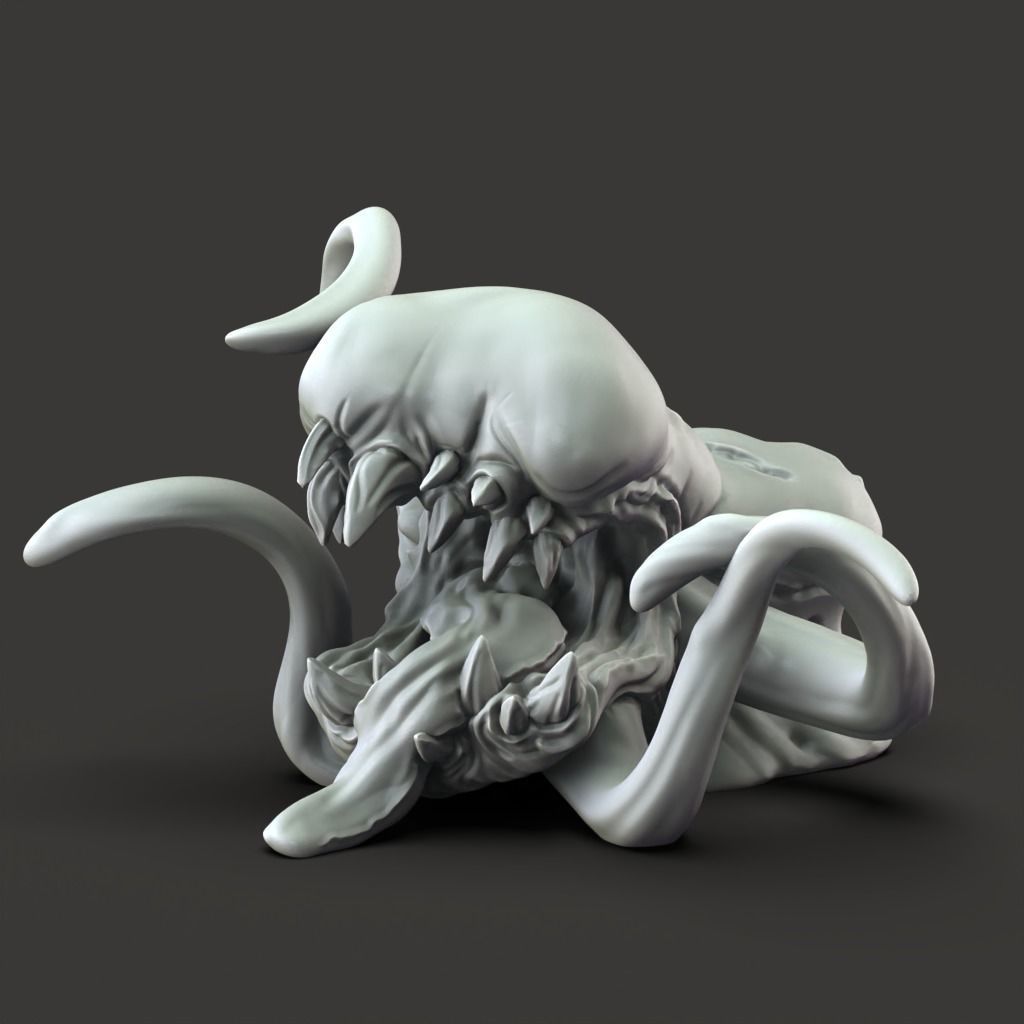 Bread Monsters - 3D Printable TTRPG - PRESUPPORTED - 32mm Scale 3D print model_8