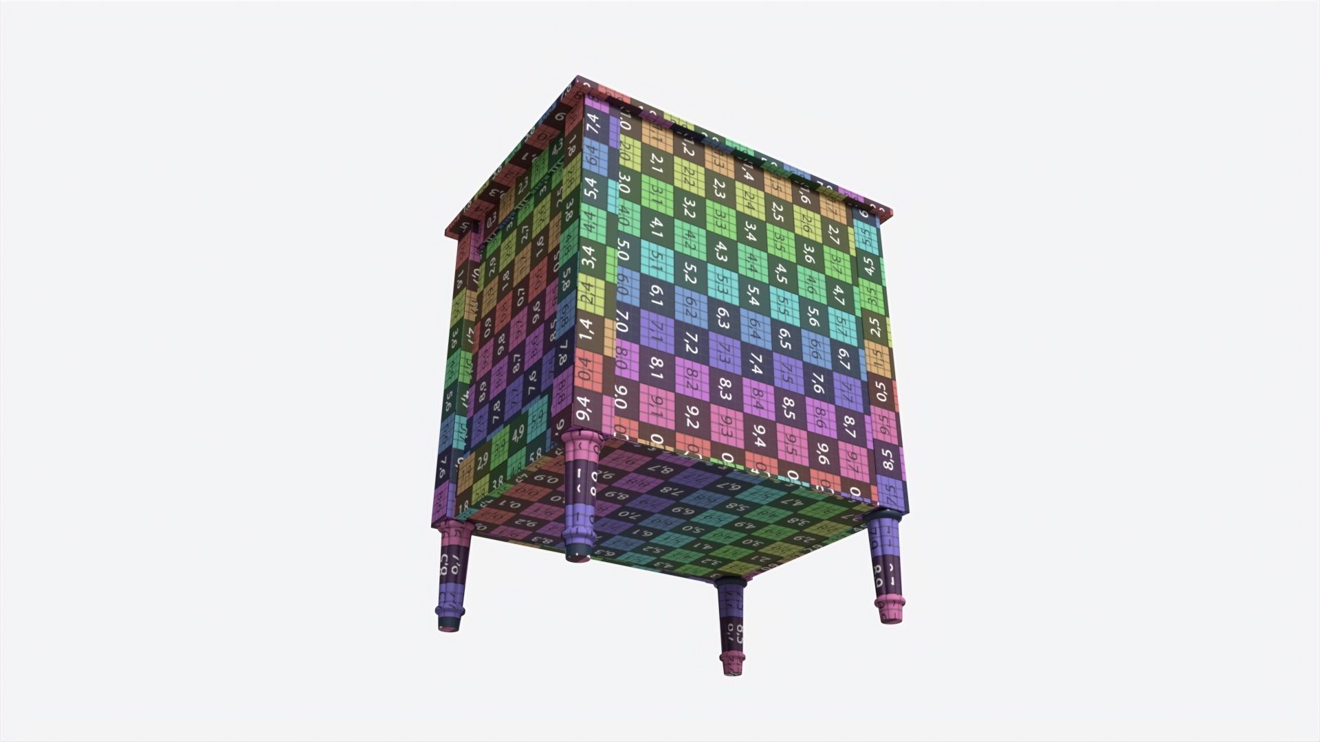 Ellipse Elit Nightstand 3D model_9