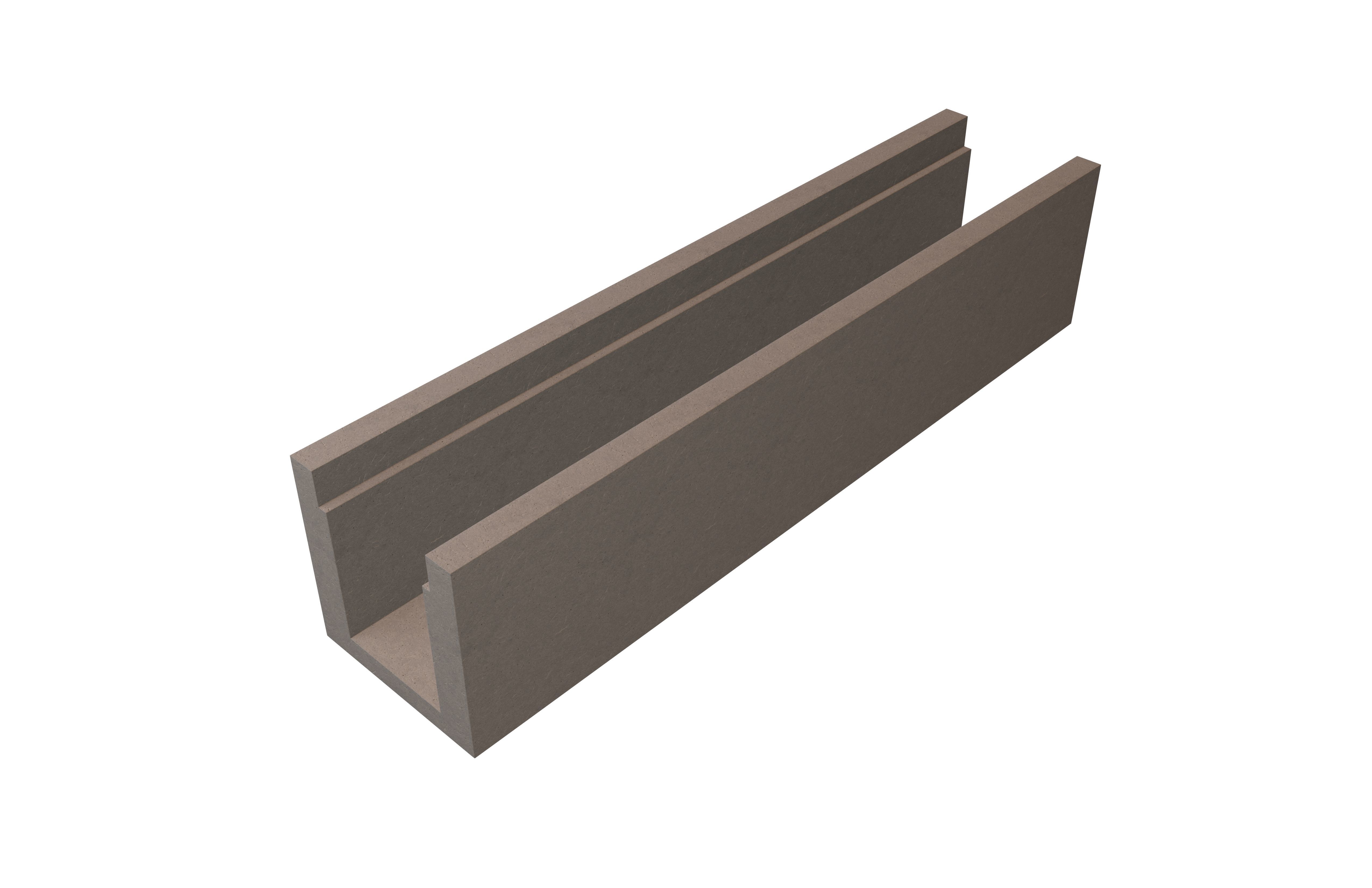 Concrete Trenches V1 002 Low-poly 3D model_1