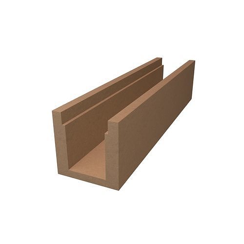 Concrete Trenches V1 005 Low-poly 3D model