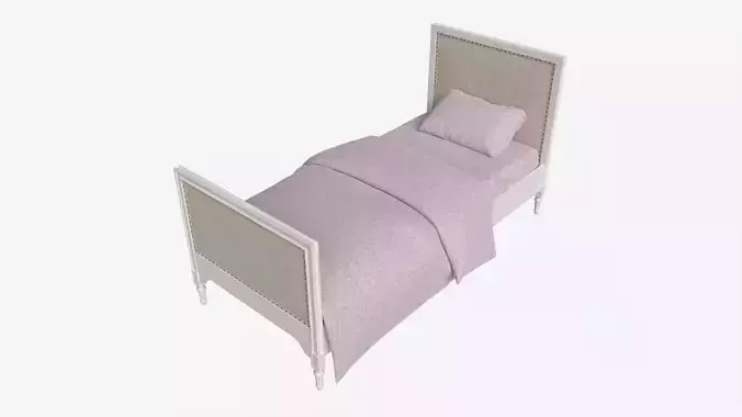 Ellipse Elit Teenagers Bed 3D model