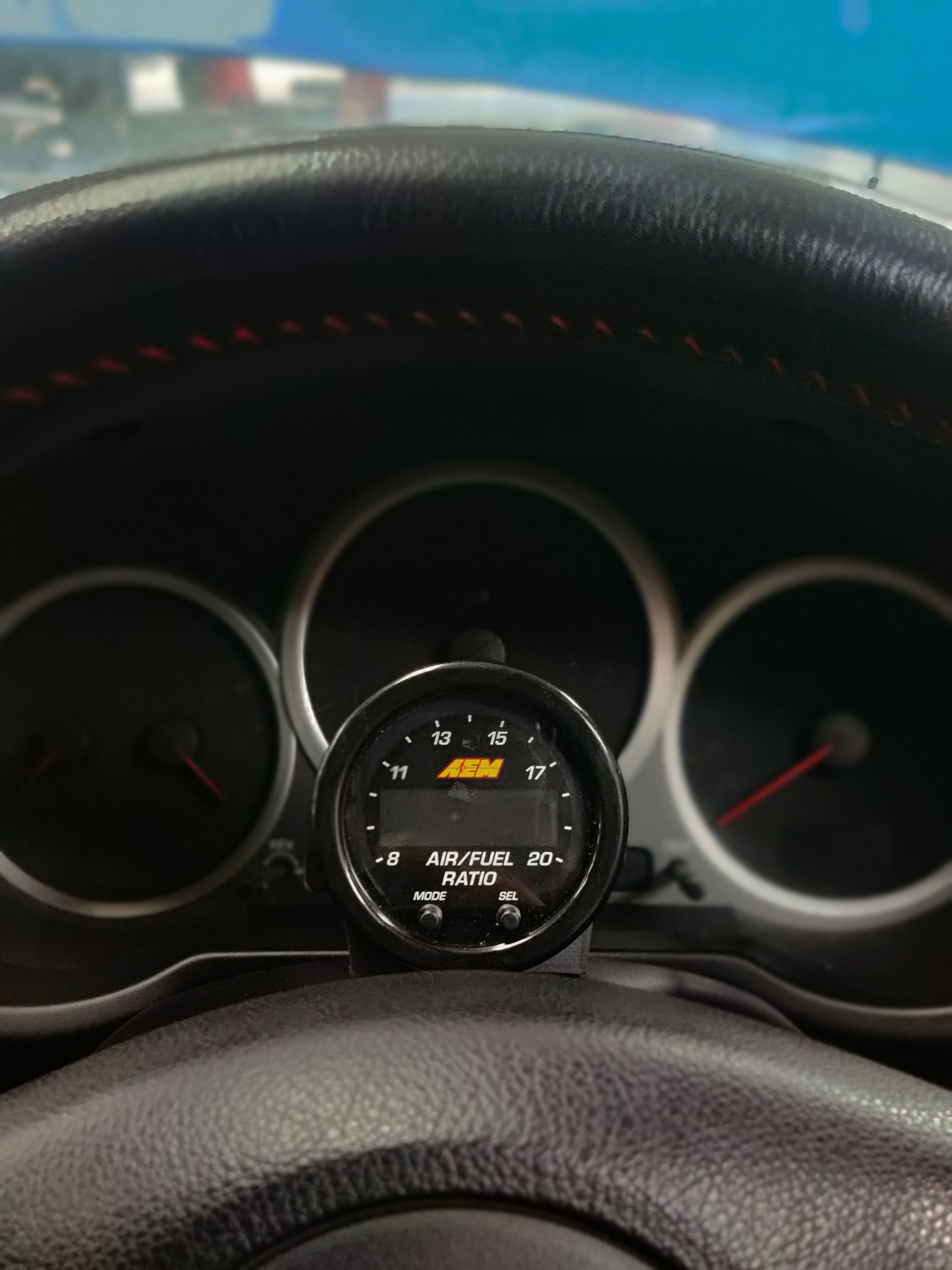 AEM AFR Gauge Pod 3D model 3D printable CGTrader