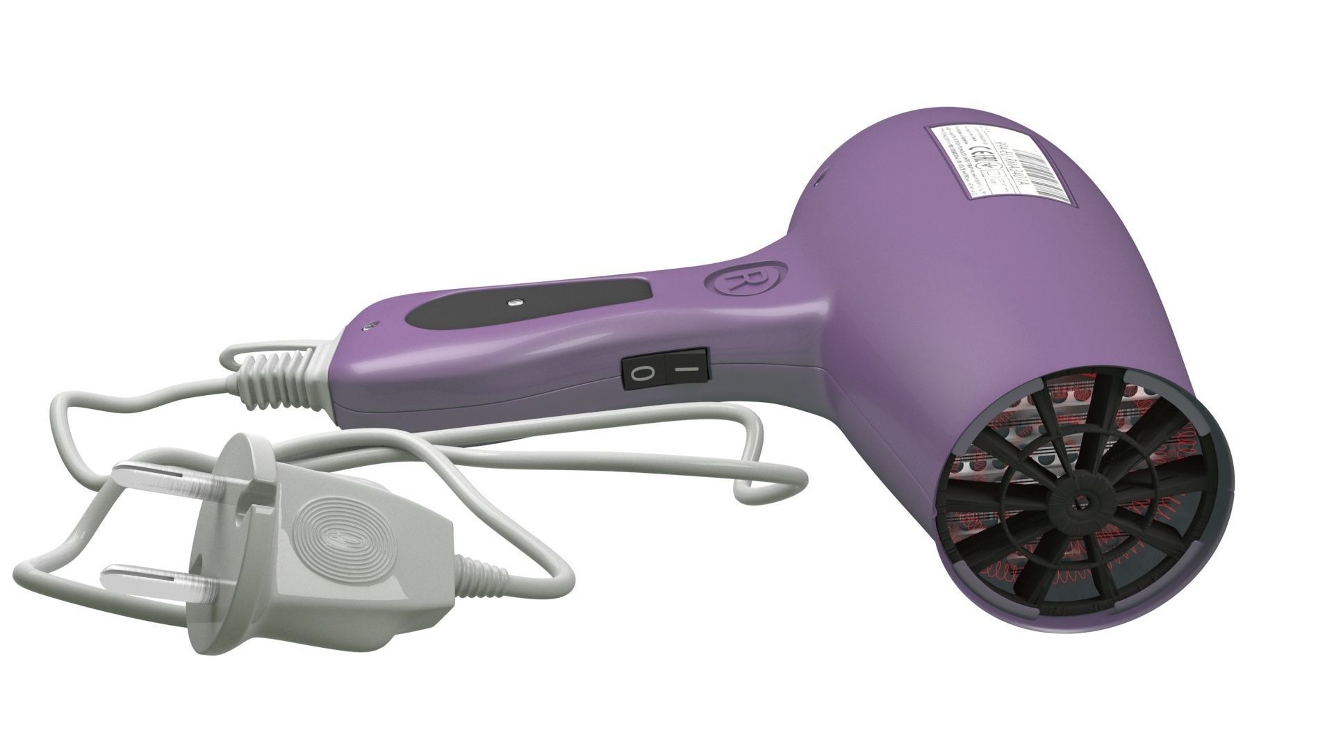 hair dryer 3D model_13