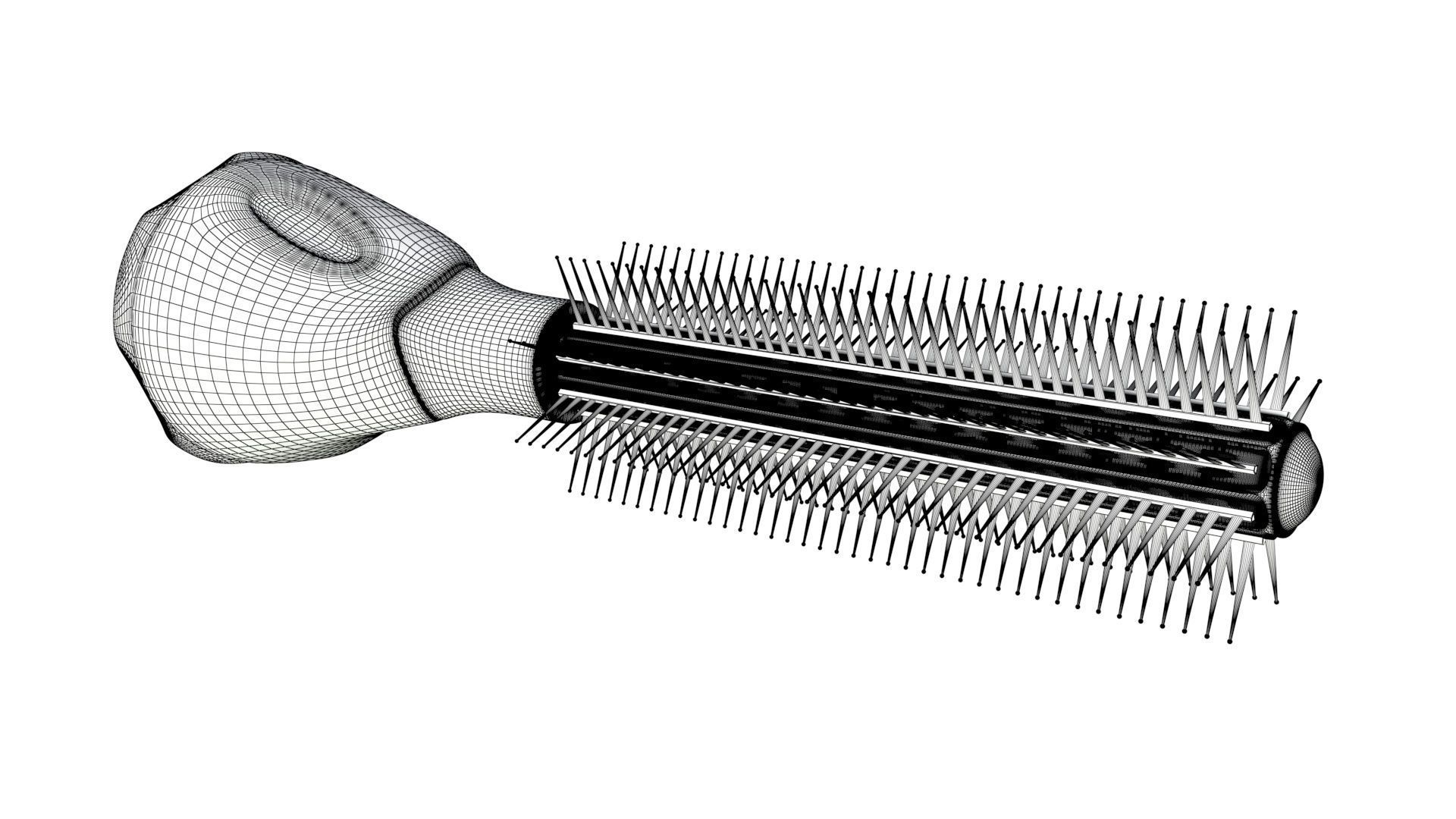 hair dryer 3D model_9