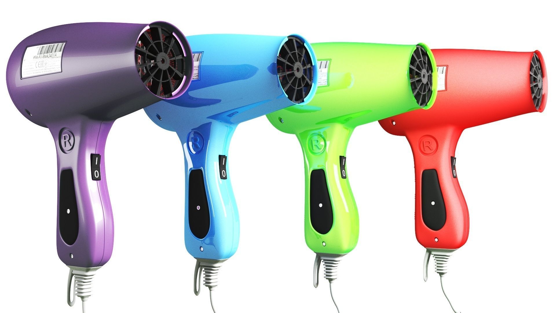 hair dryer 3D model_15