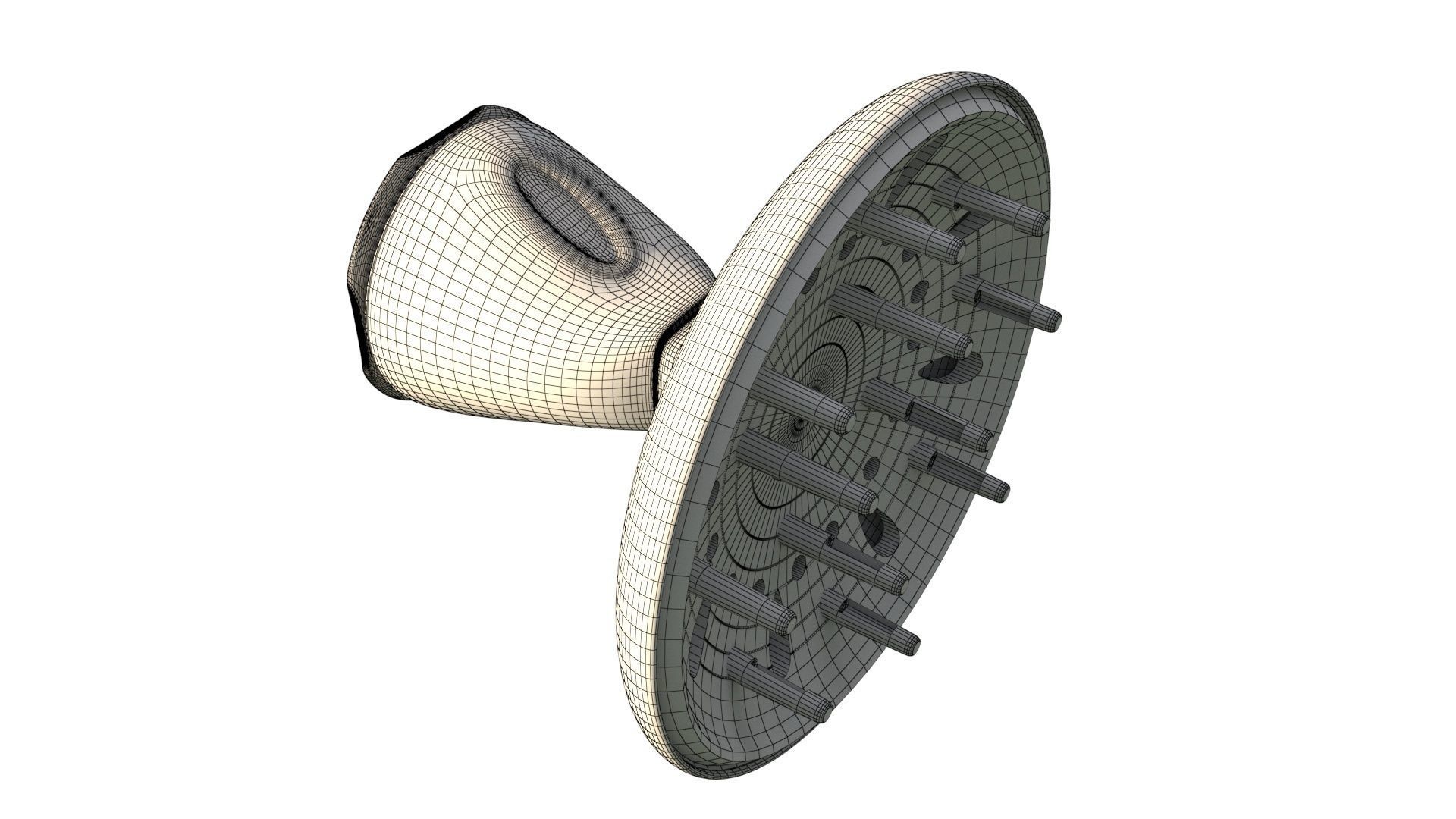 hair dryer 3D model_6