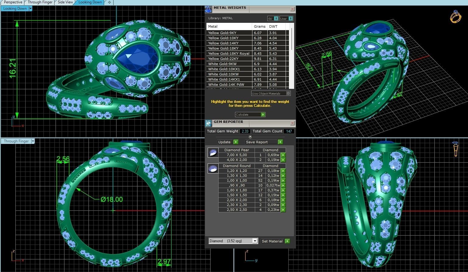 Serpenti Ring Style 3D print model_5