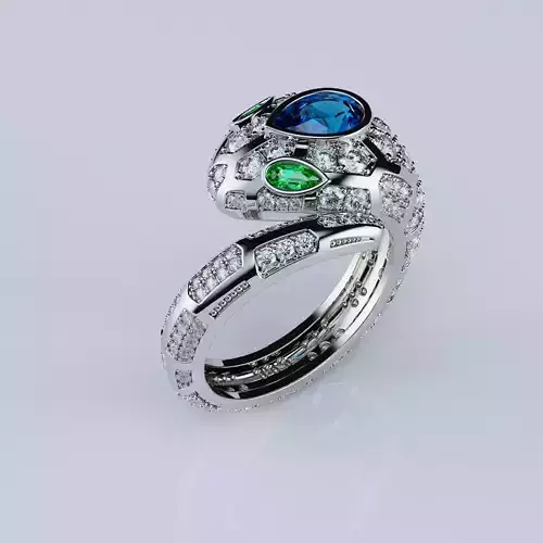 Serpenti Ring Style
