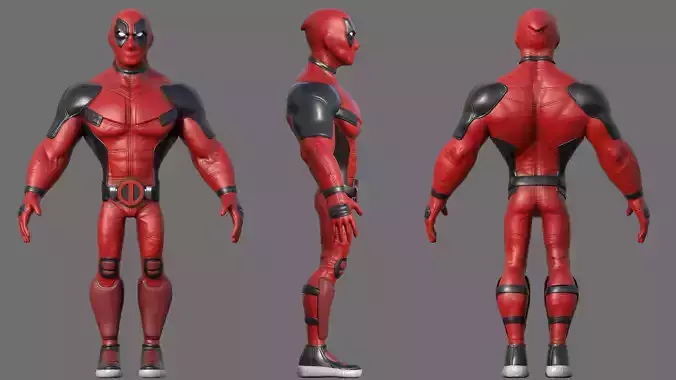 Deadpool Stylized